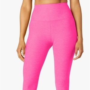 LULULEMON Spacedye Caught In The Midi High Waisted Legging in Pink hype heather